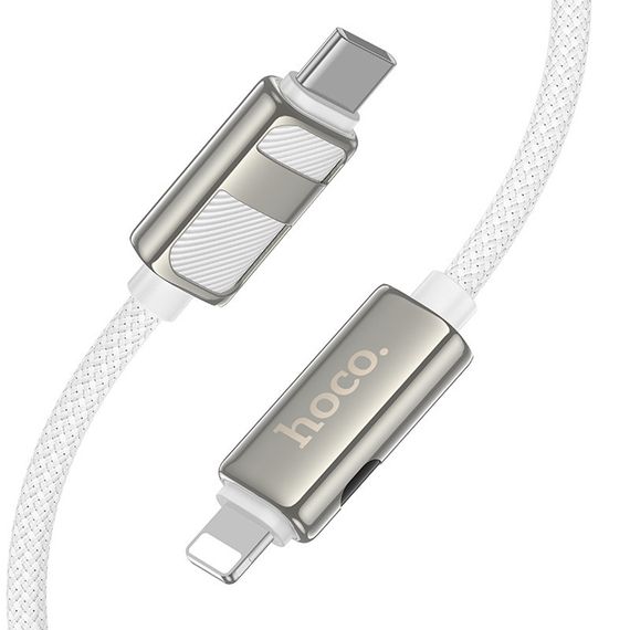 Дата кабель Hoco U137 Line with display Type-C to Lightning 27W (1.2m) | Зображення 3