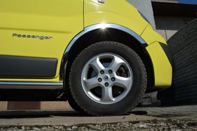 Накладки на колісні арки (4 шт., нержавійка) 2007-2015 для Opel Vivaro рр