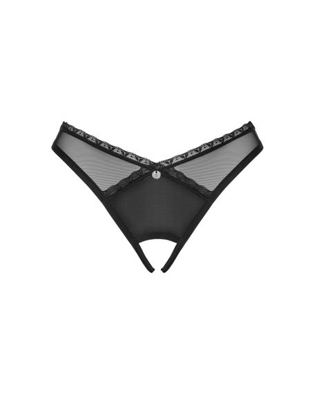 Трусики с доступом Obsessive Latinesa crotchless thong XL/2XL Новинка | Зображення 4