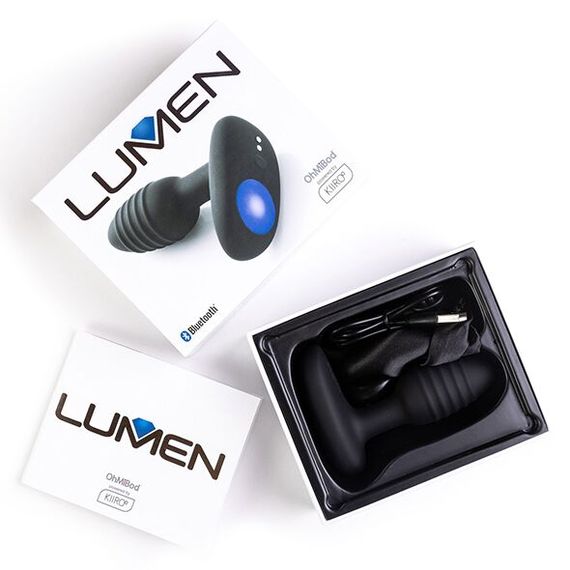 Інтерактивна анальна пробка OhMiBod Lumen powered by KIIROO | Зображення 5