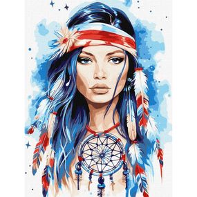 Картина по номерам "Амулет" KHO8421 30х40 см