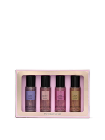 Подарочный набор 4 спрея Victoria's Secret Most Loved Shimmer Mists Gift Set