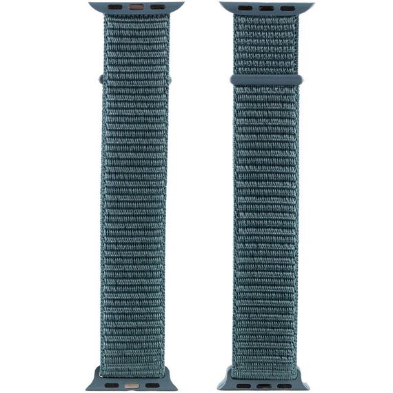 Ремешок Nylon для Apple watch 38mm/40mm/41mm Зеленый / Pine green | Зображення 2