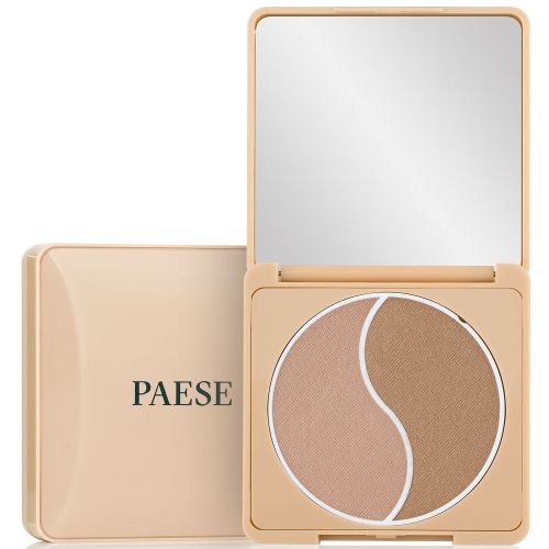 Бронзер палітра Paese 2 in 1 Self Glow Bronzing Powder - Light (6 g)