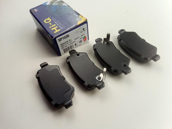 Колодки задні гальмівні Ceed (JD), Hi-Q (SP1536) (58302-A2A30)