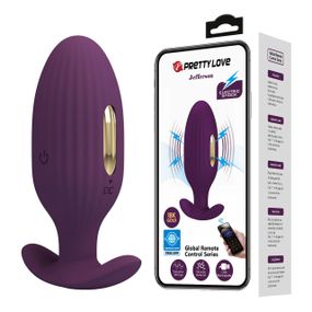 Анальна пробка PRETTY LOVE Jefferson, 12 vibration functions 3 electric shock functions Sex Aura