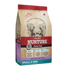 Сухий корм з індичкою для собак малих порід Pure Nurture Dog Small & Mini Turkey, 8 кг