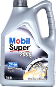 Моторна олива Mobil Super 2000 X1 5W-30 5л.