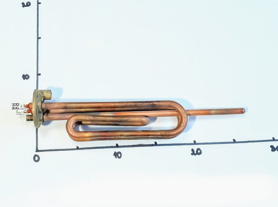 Тэн 2000W для бойлера Ariston на фланцэ D48 с удлиненными контактами Kawai | Зображення 1