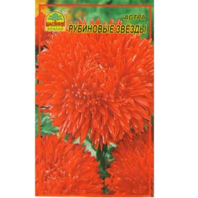 Насіння Айстра рубінові зірки 0,3 г (Насіння країни)