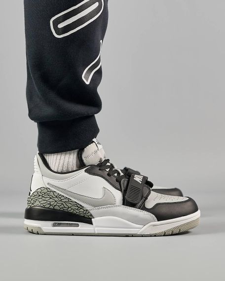 Кросівки Air Jordan Legacy 312 Low M White Black Grey , В'єтнам A1386 44 28 | Зображення 8