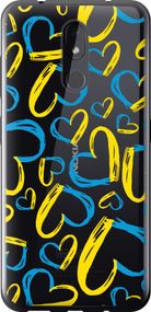 Чехол на Nokia 3.2 Сердца UA "5292u-1705-17620"