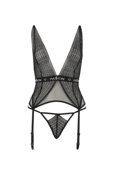 Корсет MIRAJANE CORSET black S/M - Passion | Зображення 2