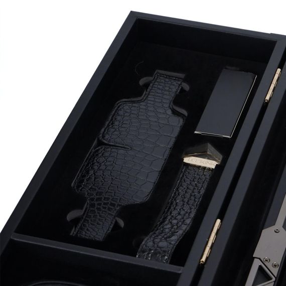 БДСМ-набор LOCKINK All-in-1 BDSM Play Kit - Crocodile Leather Sex Aura | Зображення 3