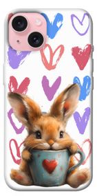 Чохол з картинкою Animals love 1 для Apple iPhone 15 (6.1")