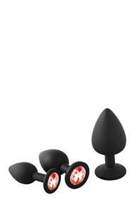 Набір анальних пробок Dream Toys Fantasstic Red Stone