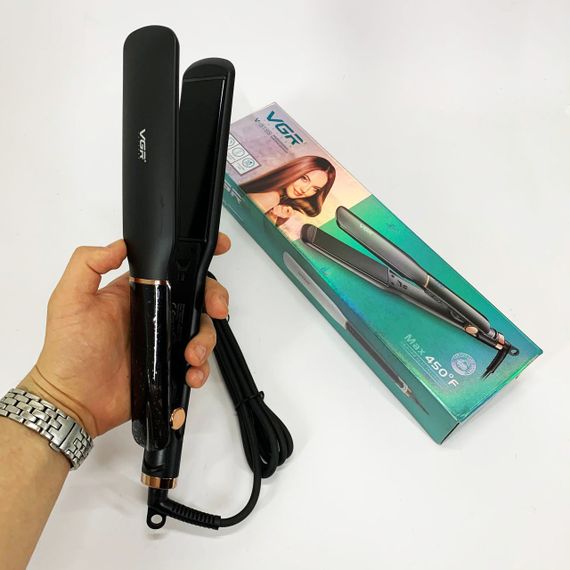 Утюжок гофре плойка для укладки, Мощный утюжок для выравнивания волос Гофре плойка волос BK-30 | Зображення 3