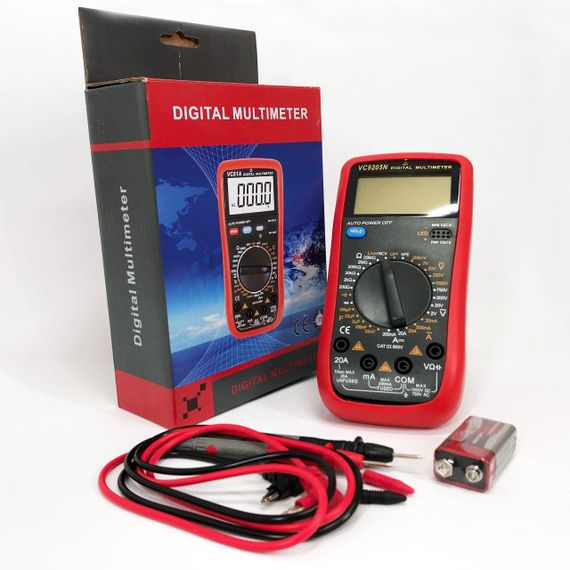 Мультиметр з високим діапазоном вимірювань, Тестер напруги постійного струму, Мультиметр універсальний MF-35 | Зображення 4