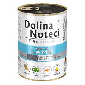 Dolina Noteci Premium 400г консерва для собак с ягненком,овощами и рисом
