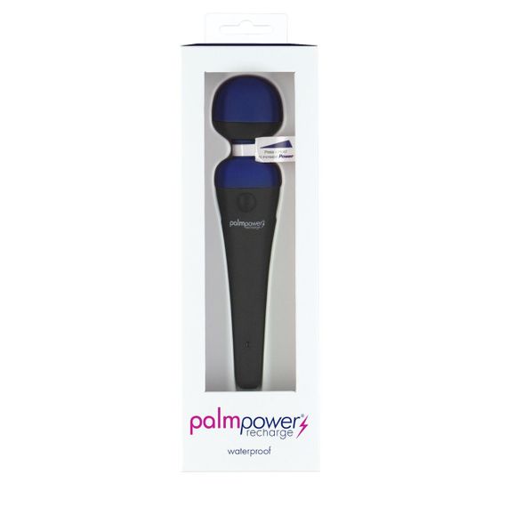 Вібромасажер PalmPower Recharge Blue, перезаряджуваний, гнучка головка, тревел-замок sexstyle | Зображення 6