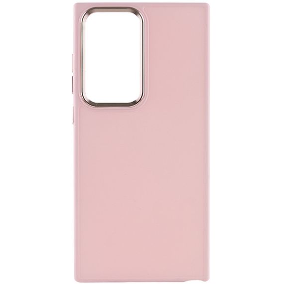 TPU чехол Bonbon Metal Style для Samsung Galaxy S24 Ultra Розовый / Light pink | Зображення 1