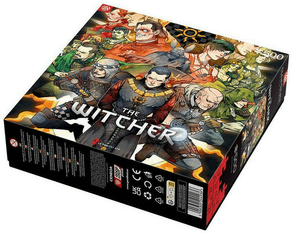 Пазл GoodLoot Witcher Nilfgaard Puzzles 500 ел. (5908305244936) | Зображення 2