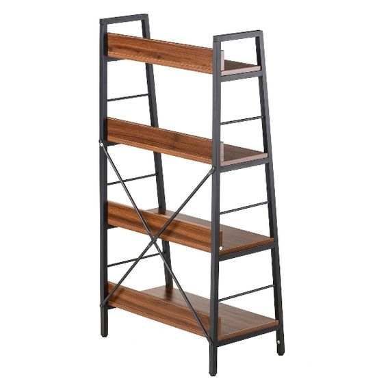 Стеллаж Special4You STROKE 4 SHELF WALNUT | Зображення 2