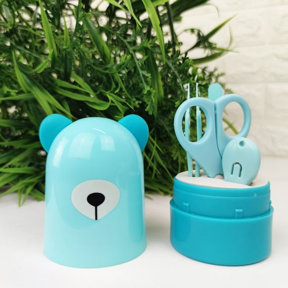 Манікюрний набір "Ведмедик" Бірюзовий SW-00000227 | Зображення 1