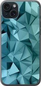 Чохол на iPhone 15 Plus Геометричний візерунок v2 із силікону FCh_014308