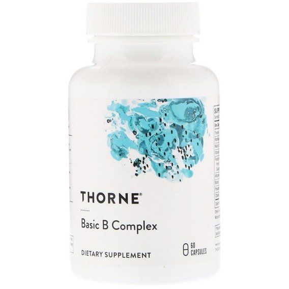 В комплекс Thorne Research Basic B Complex 60 Caps