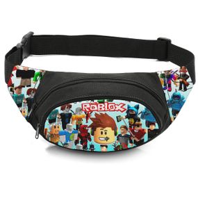Сумка-бананка детская с принтом Roblox поясная сумка для мальчика (4429)