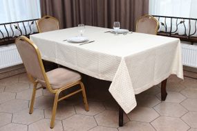 Cкатерть Kayra “Шахматка”, 160 х 285 см Кремовый