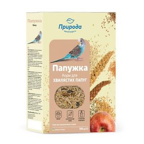 Повноцінний корм для молодих папуг Природа "Папужка Юніор" 6*500 г
