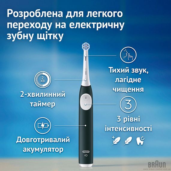 Електрощітка BRAUN Oral-B iO Series 2 iOS2.1C9.0 Green | Зображення 5