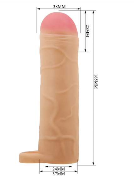 Удлиняющая насадка презерватив Pretty Love - Bunion 1" Flash, BI-026253 Sex Aura | Зображення 1