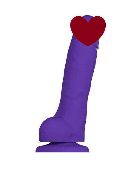 Реалістичний фалоімітатор Strap-On-Me SOFT REALISTIC DILDO Violet - Size XL Sex Aura