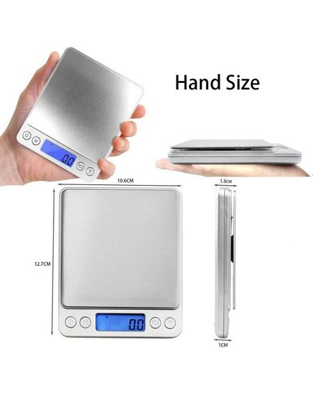 Ваги електронні Professional Digital Table Topscale 6295 - 3000 г (0.1 г) настільні з великою платформою | Зображення 2