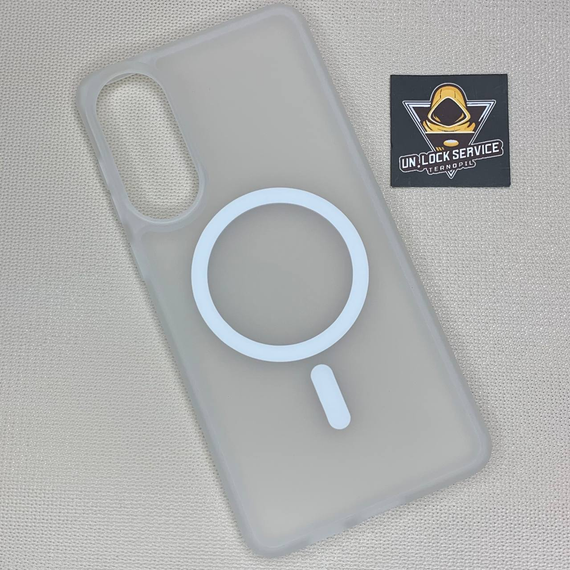 Чохол Samsung Galaxy S25 Edge Wlons Hybrid MagSafe Матовий Протиударний Сірий