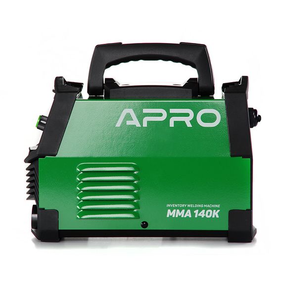 Зварювальний апарат інверторний APRO MMA-140К 20-140А,ел.4мм,2,5+1,5м кейс 894502 | Зображення 5