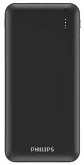 Повербанк Philips 10000mAh, 20W, чорний