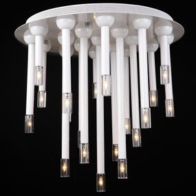 Люстра торт потолочная галогенная G4 20W WH (BR-01294S/19)