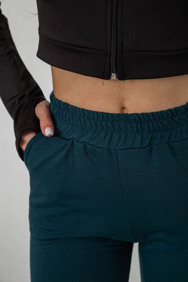 Спортивные штаны женские, цвет зеленый, 238R345 | Зображення 4