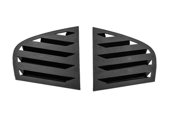 Накладки на задние окна DPT (Черный Глянец, 2шт) для BMW 3 серия E-90/91/92/93 2005-2011 гг | Зображення 4