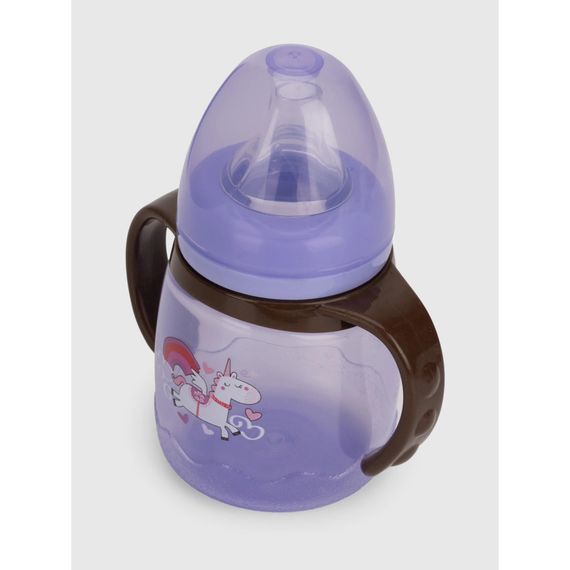 Поїльник з силіконовим носиком MGZ-0314(Violet) 180 мл | Зображення 3