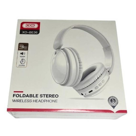 Наушники беспроводные Bluetooth XO BE36 Белые