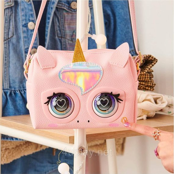 Інтерактивна сумочка гаманець Гламурний Єдиноріг Оригінал Purse Pets Glamicorn Unicorn | Зображення 5