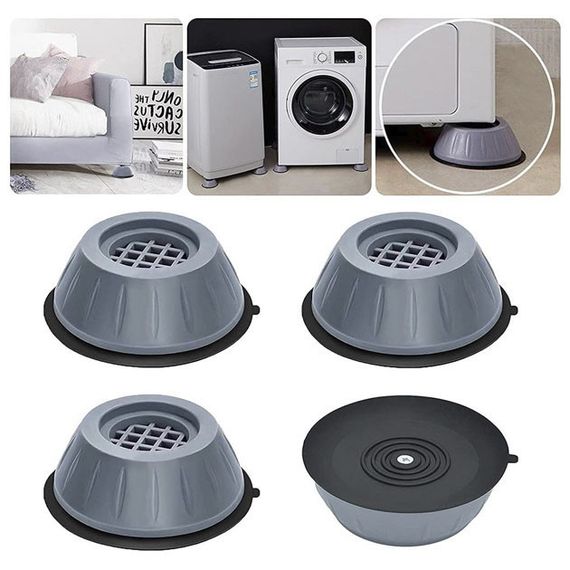 Антивібраційні підставки під побутову техніку, Підставка для прання для зменшення шуму EP-68 | Зображення 3