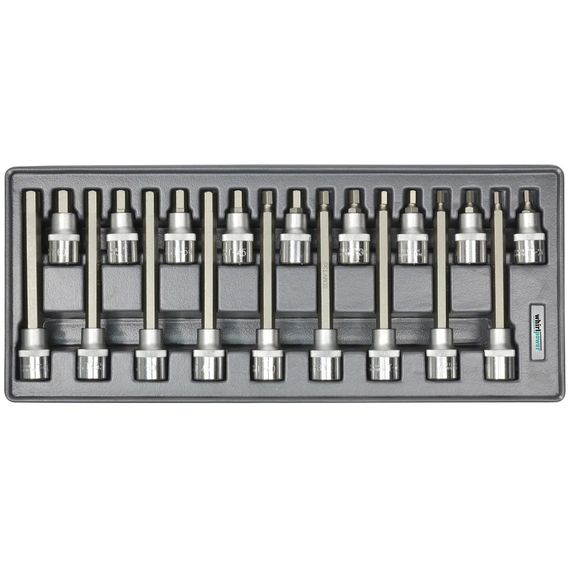 Набор головок со вставкой Hex Whirlpower 1/2" 5-19 мм (18 шт)