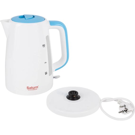 Електрочайник Saturn ST-EK8435U White/Blue | Зображення 9