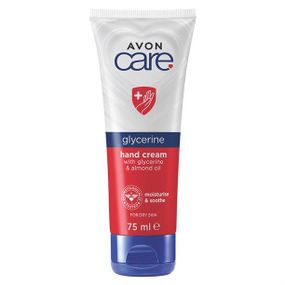 Крем для рук Avon з глицерином и миндальным маслом 75мл